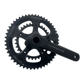 Pedivela Praxis Alba M30 175mm Com Coroa 50/34 Dentes Preto