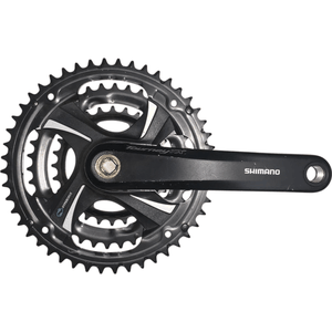 Pedivela Shimano Tourney TX801 48/38/28 Dentes 175mm - Seminovo