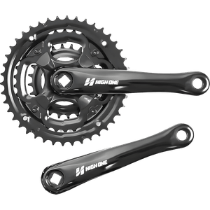 Pedivela Triplo Highone 24/34/42 170mm Preto