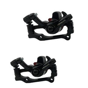 Pinça de Freio Absolute Nero á Disco Dianteiro e Traseiro Com Disco 160mm