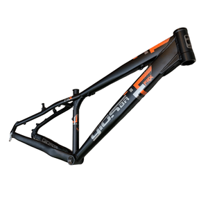 Quadro Gios FRX 13.5 Preto Fosco Adesivo Titanio e Laranja