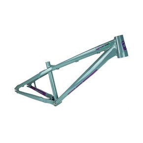 Quadro Aro 26/27,5 Gios Dirt Jump 2020 Cinza Ad. Verde/roxo