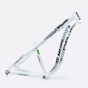 Quadro hupi naja v10 gancheira horizontal branco/preto