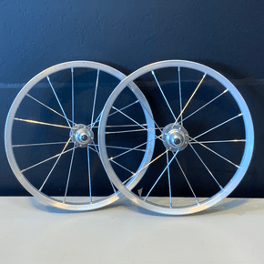 Roda Aro 16 x 16 Furos Alumínio Par Prata