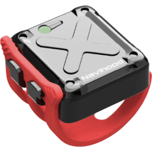 Sensor de Cadencia Navihood A2 Preto e Vermelho
