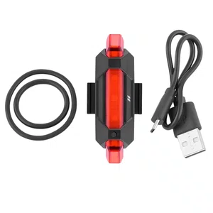 Sinalizador Traseiro Usb Triangulo 9leds H1917ㅤㅤㅤㅤ