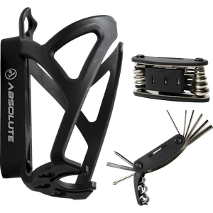 Suporte de Caramanhola Absolute Combo com Canivete Espátula Preto