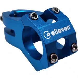 Suporte de Guidão Elleven Alumínio T6 CNC 45 mm x 31.8 mm Azul