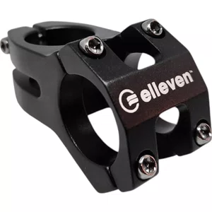 Suporte de Guidão Elleven Alumínio T6 CNC 45 mm x 31.8 mm Preto