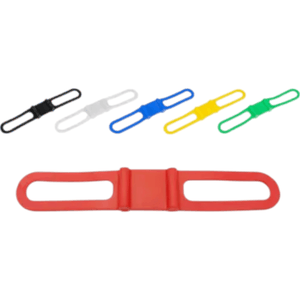 Suporte de silicone ref h-1495 lanterna bike