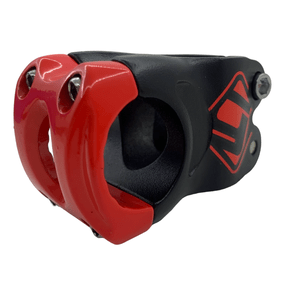 Suporte Guidão 31.8 x 40mm Gios MTB GI-50A Preto e Vermelho