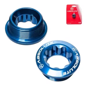 Tampa Pedivela Absolute m20 Para Shimano Azul Aluminio