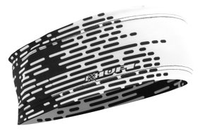 Testeira Hupi Headband Biometria Branco e Preto