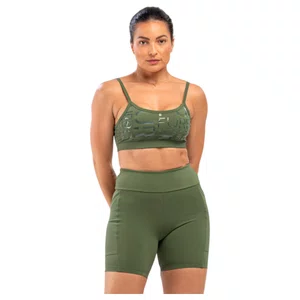 Top com Alça Furbo Feminino Splendore Verde Militar