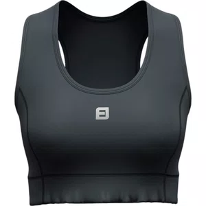 Top Furbo Flux Poliamida com Bolso Cinza ㅤㅤㅤㅤㅤㅤㅤㅤㅤㅤ