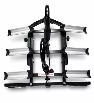 Transbike plataforma aluminio 3 bikes