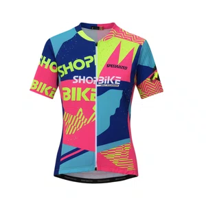 Uniforme Shopbike Furbo Euro Supreme 2025 Verde, Rosa, Azul e Branco