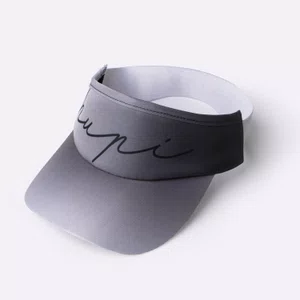 Viseira Hupi Cinza Único – Leveza, Conforto e Proteção para Seus Treinos