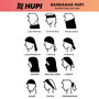 Bandana Hupi Simbol Branca e Pretaㅤㅤㅤㅤㅤㅤㅤㅤㅤㅤㅤㅤㅤㅤㅤㅤㅤㅤㅤㅤㅤ