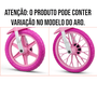 Bicicleta Nathor Spider Man Aro 12 Vermelho e Azul