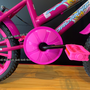 Bicicleta Dalannio Milla Aro 16 Branco e Pink