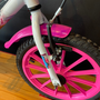 Bicicleta Dalannio Milla Aro 16 Branco e Pink