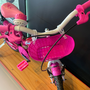 Bicicleta Dalannio Milla Aro 16 Branco e Pink
