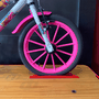 Bicicleta Dalannio Milla Aro 16 Rosa Claro e Brancoㅤㅤㅤㅤ