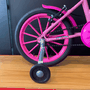 Bicicleta Dalannio Milla Aro 16 Rosa Claro e Brancoㅤㅤㅤㅤ