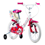 Bicicleta Groove My Bike Aro 16 2023 Branco e Rosa