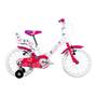 Bicicleta Groove My Bike Aro 16 2023 Branco e Rosa