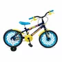 Bicicleta A16 Law Marchetti Azul/Amarelo