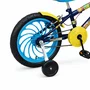 Bicicleta A16 Law Marchetti Azul/Amarelo