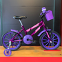Bicicleta Ultra Kids Unicórnio Aro 16 Violeta