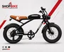 Bicicleta A20 Eletrica Konnan 750w Preto/ Branca