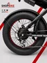 Bicicleta A20 Eletrica Konnan 750w Preto/ Branca