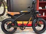 Bicicleta a20 eletrica konann 750w preto/laranja