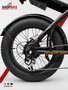 Bicicleta A20 Eletrica Konnan 750w Preto/Laranja