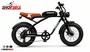 Bicicleta A20 Eletrica Konnan 750w Preto/ Branca