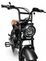 Bicicleta A20 Eletrica Konnan 750w Preto/ Branca