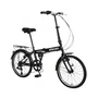 Bicicleta Elleven Dubly Aro 20 Urban Dobravel 6v Preta e Branco