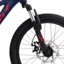 Bicicleta Groove Hype JR Aro 20 Tourney 7v 2023 Azul e Vermelho
