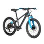 Bicicleta Groove Hype JR Aro 20 Tourney 7v 2023 Grafite e Preto e Azul