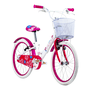 Bicicleta Groove My Bike Aro 20 2023 Branco e Rosa