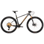 Bicicleta Oggi Agile Squadra Carbon Aro 29 XX1 AXS 12v 2023 Preto e Grafite e Dourado