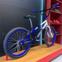 Bicicleta Ultra UM20 Cross Aro 20 Branco e Azul