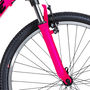 Bicicleta Groove Indie Alloy Aro 24 Tourney 21v 2023 Rosa e Preto
