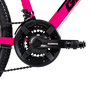 Bicicleta Groove Indie Alloy Aro 24 Tourney 21v 2023 Rosa e Preto