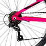 Bicicleta Groove Indie Alloy Aro 24 Tourney 21v 2023 Rosa e Preto
