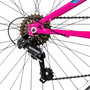 Bicicleta Groove Indie Aro 24 Tourney 21v 2023 Pink e Azul e Preto
